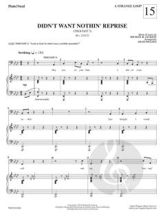 Didn't Want Nothin' Reprise von Michael R. Jackson 