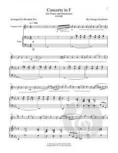 Concerto In F von George Gershwin (Download) 