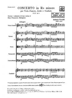 Concerto D Minor RV394 (Gian Francesco Malipiero) 