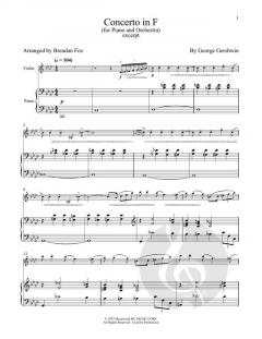 Concerto In F von George Gershwin (Download) 