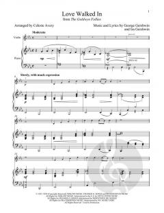 Love Walked In von George Gershwin (Download) 