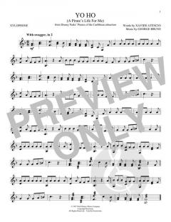 Yo Ho (A Pirate's Life For Me) von Xavier Atencio (Download) 