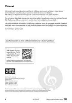 Cajon - Schnell und einfach lernen 