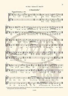 Werke für Kinder- und Frauenchor von Béla Bartók 