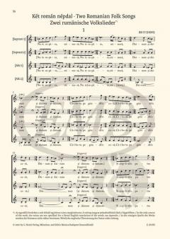 Werke für Kinder- und Frauenchor von Béla Bartók 