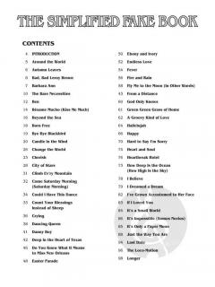 Simplified Fake Book 
