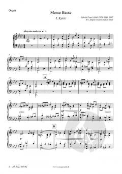 Messe Basse von Gabriel Fauré 