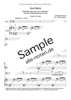 Ave Maria von Johann Sebastian Bach 