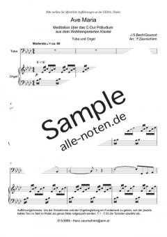 Ave Maria von Johann Sebastian Bach 