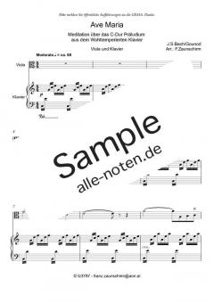 Ave Maria von Johann Sebastian Bach 