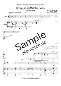 Ich bete an die Macht der Liebe von Dmitri Stepanowitsch Bortniansky 