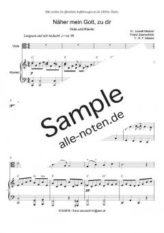 Näher mein Gott zu dir von Mason Lowell 