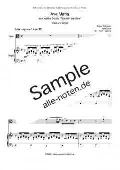 Ave Maria von Franz Schubert 
