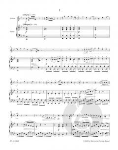 Werke für Violine und Klavier 1: Sonaten für Violine und Klavier von Camille Saint-Saëns im Alle Noten Shop kaufen (Partitur)