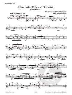 Concerto op. 129 von Robert Schumann 