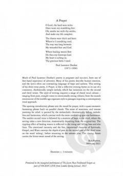 A Prayer von Ken Burton 