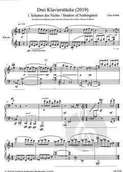 3 Klavierstücke von Claus Kühnl im Alle Noten Shop kaufen