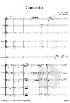 Concerto von Franz Xaver Wolf 