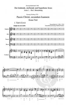 Johannes-Passion von Georg Gebel 