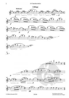 16 leichte Charakterstücke op. 65 - Band 1 von Ferdinand Büchner 