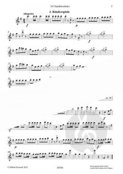 16 leichte Charakterstücke op. 65 - Band 1 von Ferdinand Büchner 