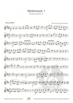 Serenade 1 KV439b von Wolfgang Amadeus Mozart 
