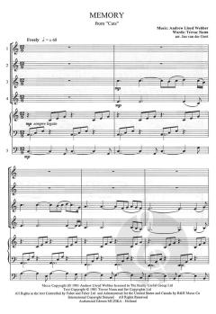 Memory From Cats von Andrew Lloyd Webber 