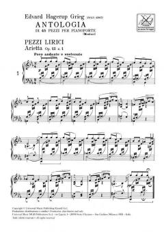 Antologia Di 45 Pezzi von Edvard Grieg 