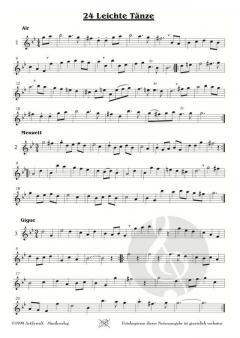 24 leichte Tänze 