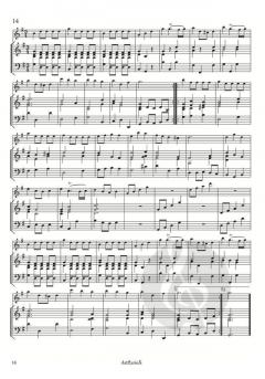 17 Menuette TWV 34 von Georg Philipp Telemann 