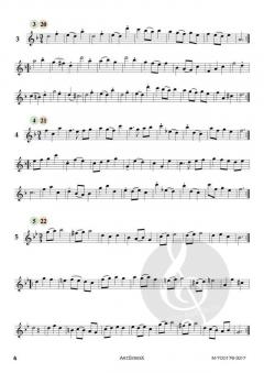 17 Menuette TWV 34 von Georg Philipp Telemann 