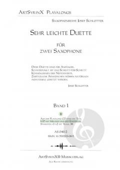 Sehr leichte Duette 1 