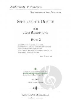 Sehr leichte Duette 2 