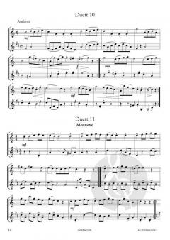 12 kleine Duette KV 487 von Wolfgang Amadeus Mozart 