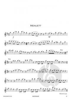 Trio in D-Dur von Franz Anton Hoffmeister 