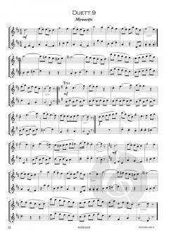 12 kleine Duette KV 487 von Wolfgang Amadeus Mozart 