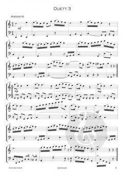 12 kleine Duette KV 487 von Wolfgang Amadeus Mozart 