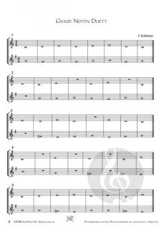 Sehr leichte Duette 1 