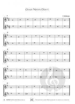 Sehr leichte Duette 1 