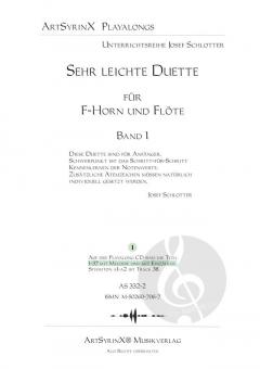 Sehr leichte Duette 1 