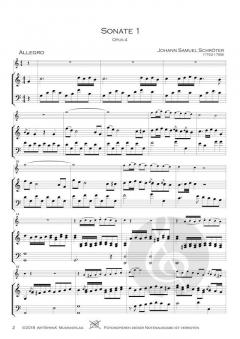 6 Sonaten op. 4 von Johann Samuel Schröter 