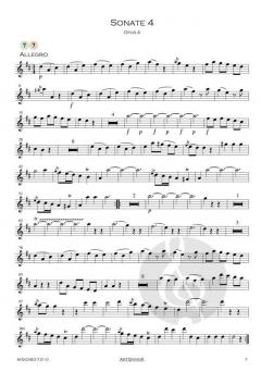 6 Sonaten op. 4 von Johann Samuel Schröter 