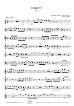 6 Sonaten op. 4 von Johann Samuel Schröter 