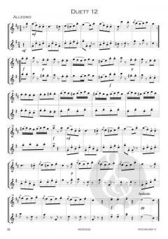 12 kleine Duette KV 487 von Wolfgang Amadeus Mozart 