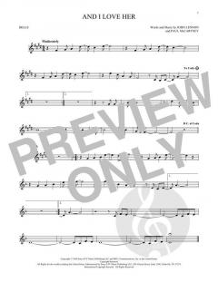 And I Love Her von The Beatles 