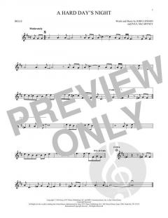 A Hard Day's Night von John Lennon 