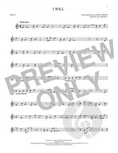 I Will von John Lennon 