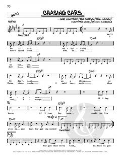 Chasing Cars von Snow Patrol 