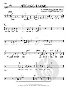 The One I Love von R.E.M. 