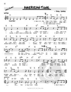 American Tune von Paul Simon 